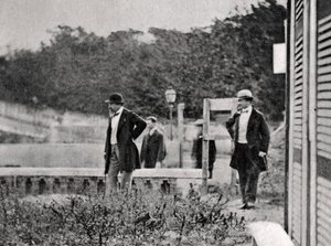 法国流亡的拿破仑三世，肯特郡奇斯尔赫斯特，1871-1873年 作者 不明