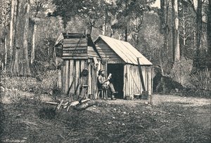 1896年澳大利亚Squ屋营地 作者 不明