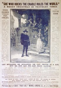 Enos水果盐广告，1889年 作者 不明