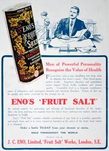 Enos水果盐广告，1915年 作者 不明