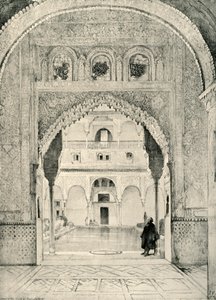 1907年，进入Barque大厅大厅。 作者 不明