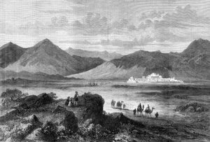 阿富汗开伯尔山口和加姆罗德堡的入口，1878年 作者 不明