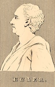 欧拉（Euler），1707-1783年，1830年。 作者 不明