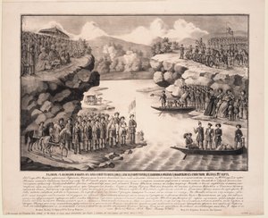 与大卫·查夫恰瓦兹（Prince Chavchavadze）王子和奥贝丽安公主（Prince Orbelian）家族的沙米（Schamyl）交换和赎金 作者 不明