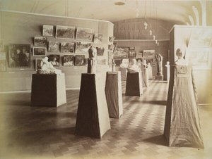 1910年代，俄罗斯文学艺术协会之家展厅 作者 不明
