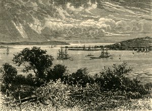 法尔茅斯港，1898年。 作者 不明