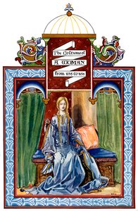 1904年，女性服装，1135-1154年 作者 不明