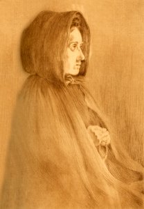 《祈祷中的女人》，1908年。 作者 不明
