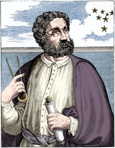 葡萄牙航海家Ferdinand Magellan c1480-c1521。 作者 不明