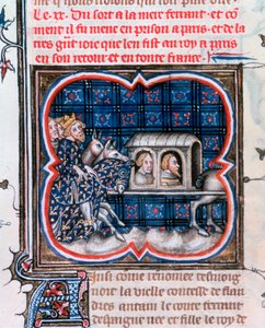 葡萄牙的费尔南多（Fernando）被俘，c1212，1375-1379年 作者 不明