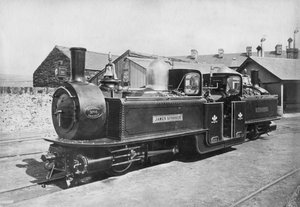 Ffestiniog铁路蒸汽机车8号詹姆斯·斯普纳，1872年 作者 不明