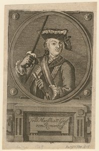 陆军元帅伯爵（Pyotr Alexandrovich Rumyantsev-Zadunaisky），1770年 作者 不明