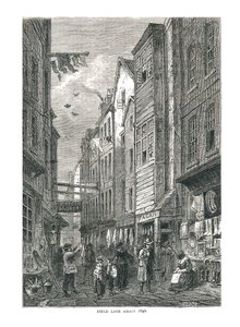野战巷约1840年 作者 不明