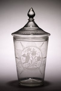 翻转玻璃，1700年代后期。 作者 不明