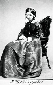 弗洛伦斯·南丁格尔1820-1910，1854年 作者 不明
