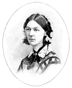 弗洛伦斯·南丁格尔1820-1910，英国护士 作者 不明