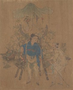 鲜花供应商。 作者 不明