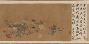 花、水果、贝壳和昆虫，1368-1644。 作者 不明