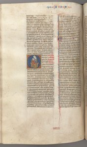 大声笑249v，《歌曲之歌》，首字母O，theVirgin and Child，c。 1275-1300。 作者 不明