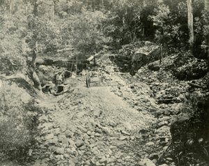 1901年，《 Fossickers在工作》。 作者 不明
