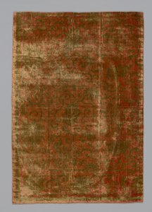 残缺的家具织物，中国，清朝1644-1911年，17751850年。 作者 不明