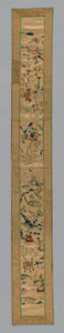 碎片袖带，中国，清朝1644-1911年，185075。 作者 不明