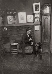 Francisque Poulbot，法国漫画家和插画家，1909年 作者 不明