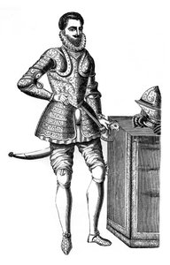 弗朗索瓦（Francois），安茹公爵和阿伦孔（Alencon），身穿大马士革盔甲，16世纪，1870年 作者 不明