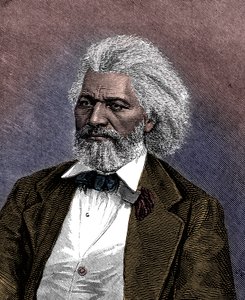 弗雷德里克·道格拉斯（Frederick Douglass）1817-1895年，美国外交官，废奴主义者和作家，1875年 作者 不明
