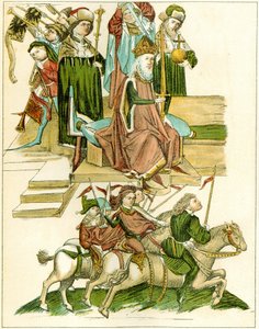 腓特烈一世（Frederick I）从Richentals插图编年史中获得插图的勃兰登堡副本c。 1440 作者 不明