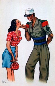 法国外籍兵团明信片，二十世纪 作者 不明