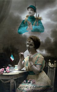法国第一次世界大战明信片，1914-1918年 作者 不明