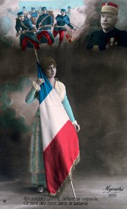 法国第一次世界大战明信片，1914-1918年 作者 不明