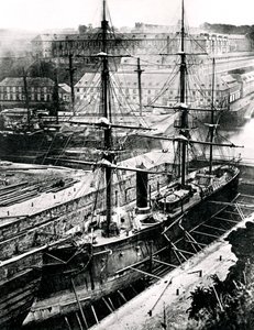 法国护卫舰，lArmide，1867年 作者 不明
