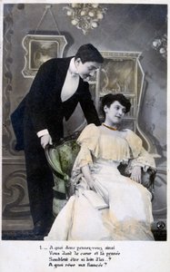 法国浪漫明信片，c1900 作者 不明