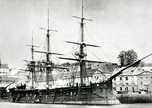 法国军舰，海洋，1868年 作者 不明