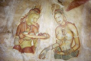 壁画/锡吉里亚夫人/斯里兰卡 作者 不明