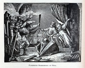 苏黎世的弗里德里希·巴巴罗萨（Friedrich Barbarossa），1882年 作者 不明