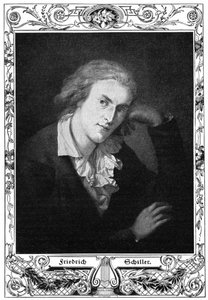 弗里德里希·席勒（Friedrich Schiller），德国诗人，哲学家，历史学家和戏剧家，1900年 作者 不明