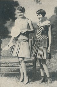 木条连衣裙，c1935 作者 不明