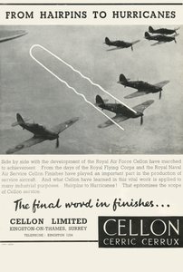 从发夹到飓风-Cellon Limited，1941年。 作者 不明