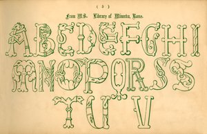 来自MS。密涅瓦图书馆，罗马，1862年。 作者 不明