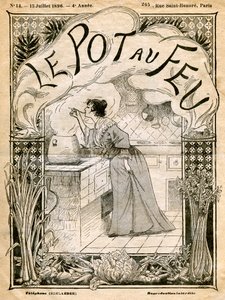 Le Pot au Feu的封面，1896年7月15日 作者 不明
