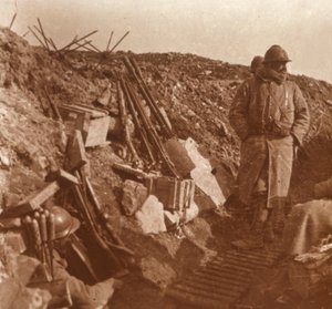 前线，法国北部沃奎斯，c1914-c1918 作者 不明