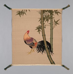 Fukusa礼品封面，日本，江户时代后期1789-1868年明治时代1868-1912年，19世纪。 作者 不明