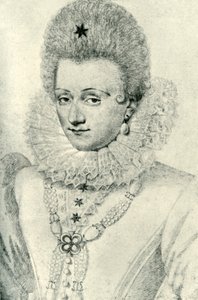加布里埃尔·埃斯特雷（GabrielledEstrées），1599年，1907年。 作者 不明