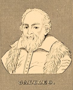 伽利略（Galileo），1564-1642，1830年。 作者 不明