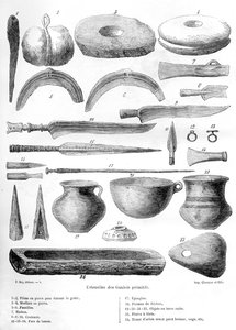 高卢用具，1882-1884年 作者 不明
