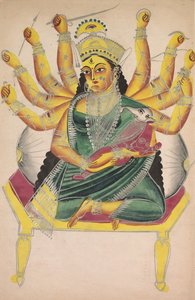 Ganesha-Janani Ganesh的母亲，1800年代。 作者 不明