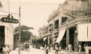 古巴关塔那摩加西亚街，c1900 作者 不明